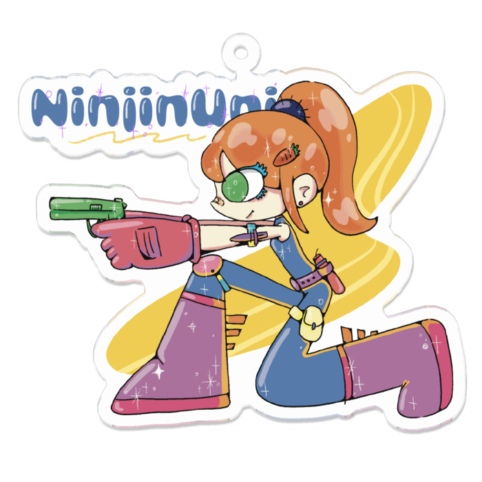 アクリルキーホルダー - 70 x 70 (mm)