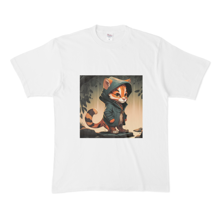 Tシャツ - XL - 白(虎）