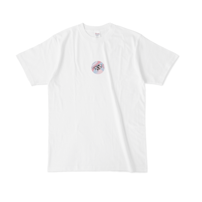 ロゴB_Tシャツ - L - 白