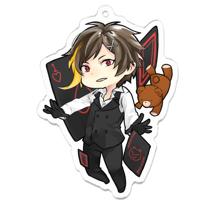 アクリルキーホルダー - 70 x 70 (mm)