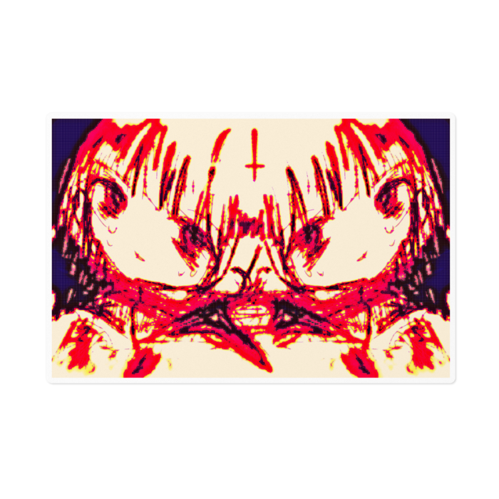 ステッカー - 160 x 160 (mm)