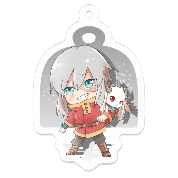 アクリルキーホルダー - 50 x 50 (mm)(2)