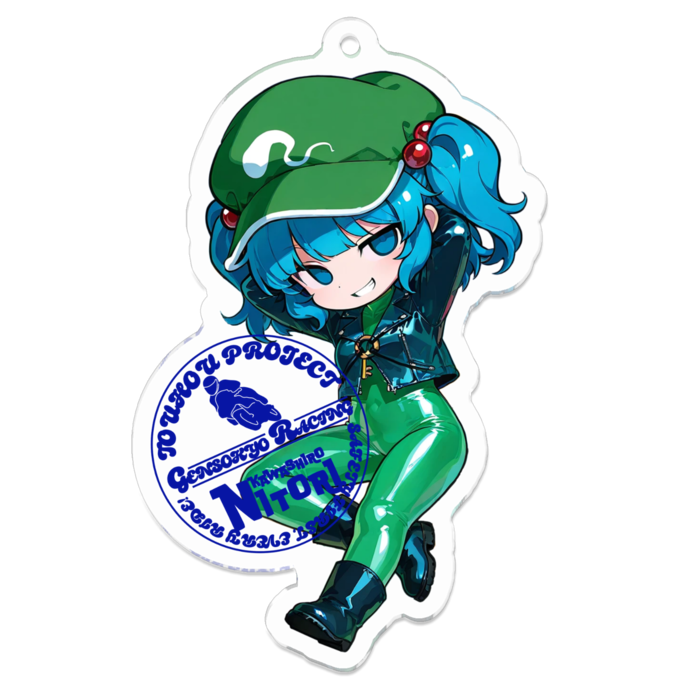アクリルキーホルダー - 70 x 70 (mm)