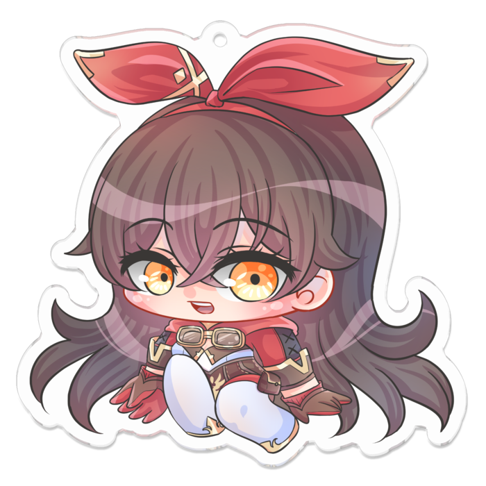 アクリルキーホルダー - 70 x 70 (mm)