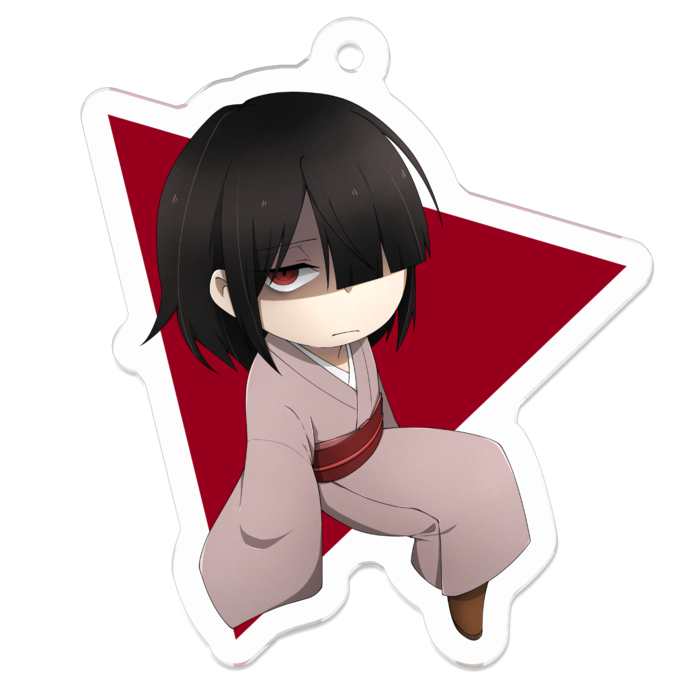 アクリルキーホルダー（コーティング） - 50 x 50 (mm)