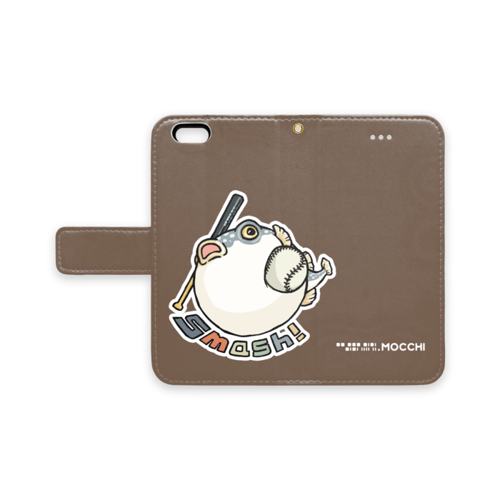 手帳型iPhoneケース - iPhone 6 / 6s - ストラップ穴 あり