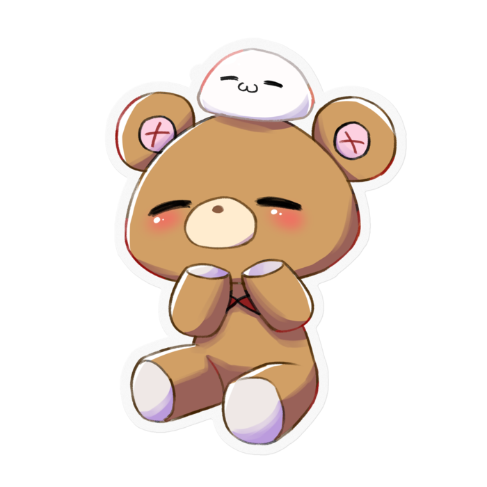 ver.Aクリアステッカー - 100 x 100 (mm)