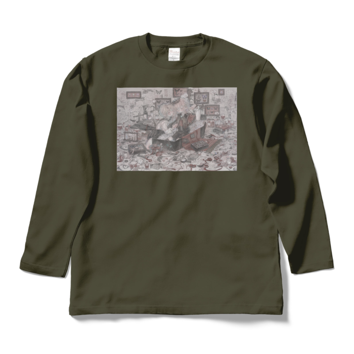 ロングスリーブTシャツ - L - アーミーグリーン