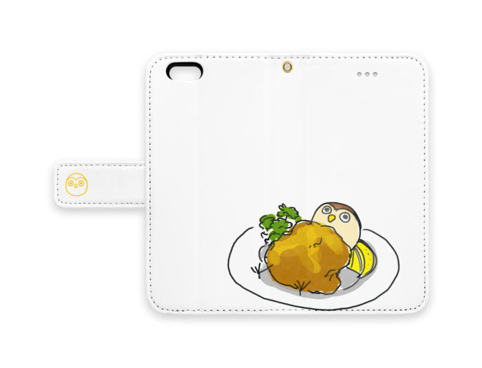 手帳型iPhoneケース - iPhone6 - ストラップ穴 あり