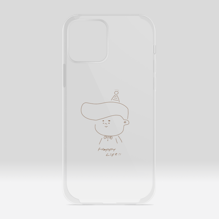 クリアiPhoneケース - iPhone12 / 12 Pro