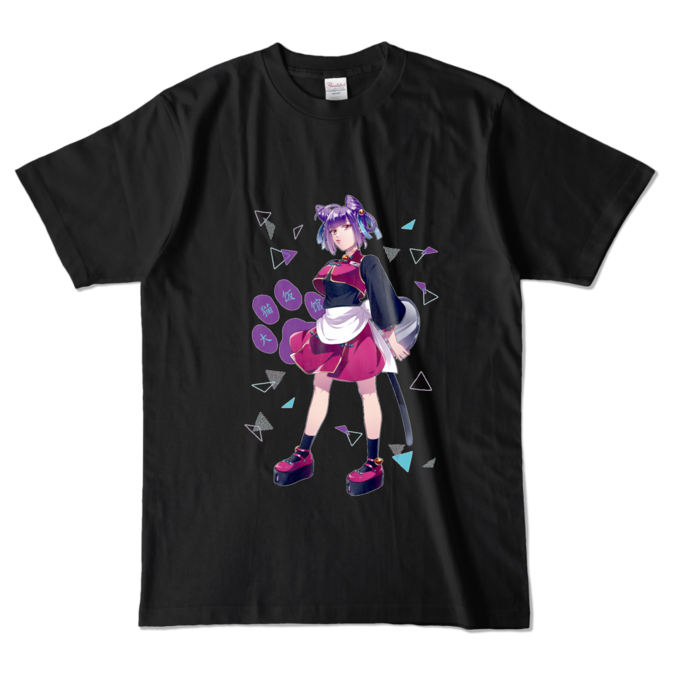 カラーTシャツ - L - ブラック (濃色)