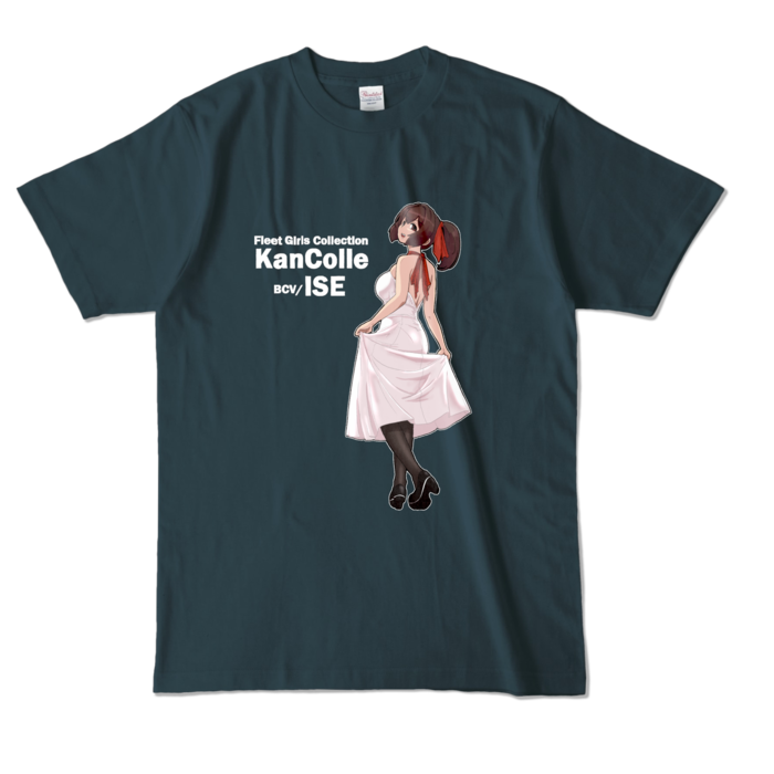 カラーTシャツ - L - デニム (濃色)