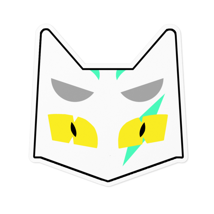 ステッカー - 100 x 100 (mm)