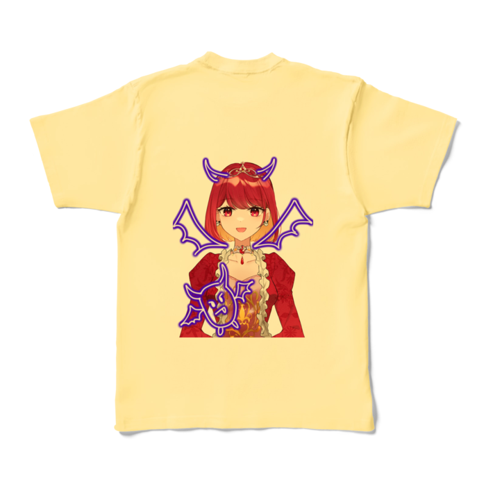 カラーTシャツ - XL - ライトイエロー (淡色)