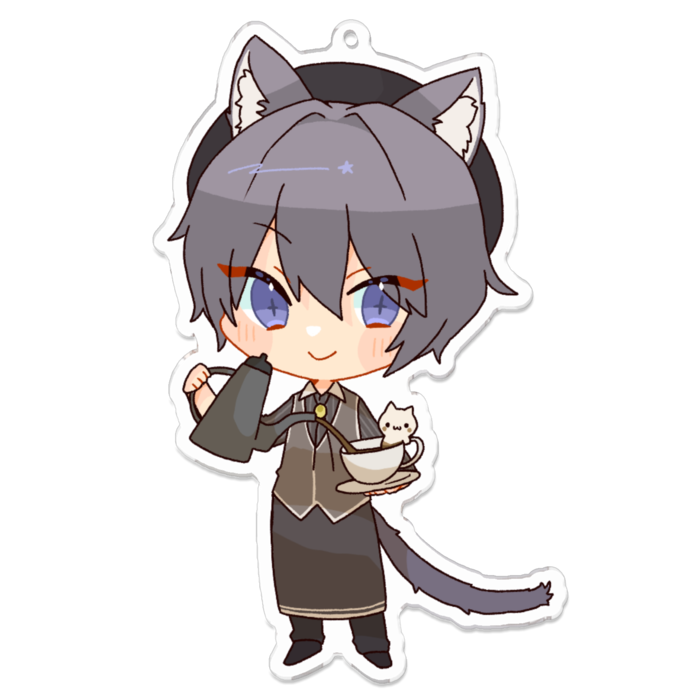 アクリルキーホルダー - 100 x 100 (mm)