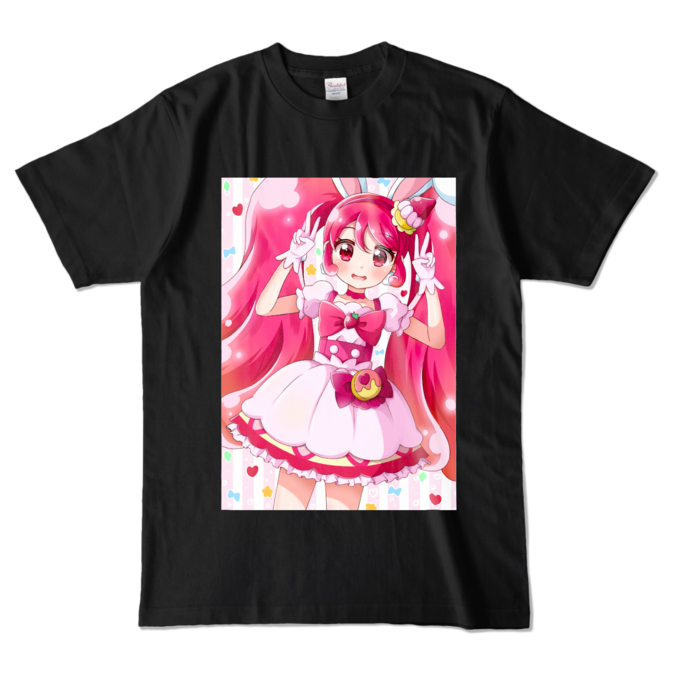 カラーTシャツ - L - ブラック (濃色)