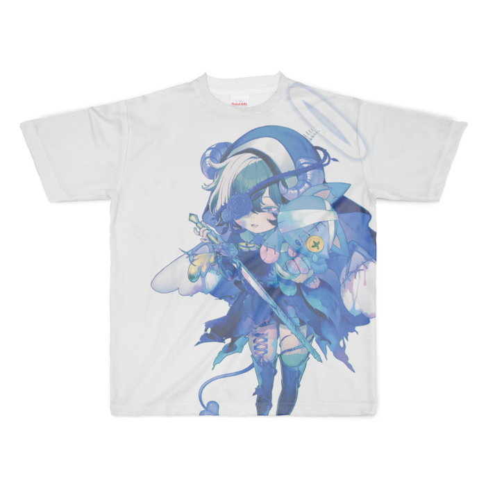 フルグラフィックTシャツ - XL - 正面印刷のみ