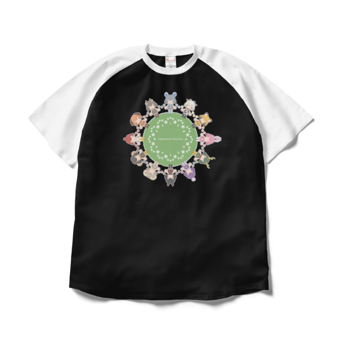 【XL】ブラック×ホワイト
