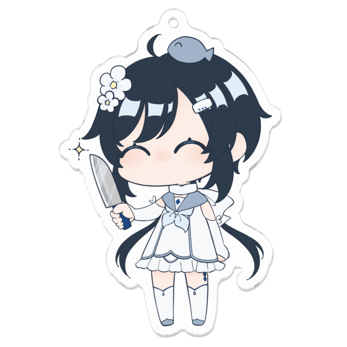 アクリルキーホルダー - 70 x 70 (mm)