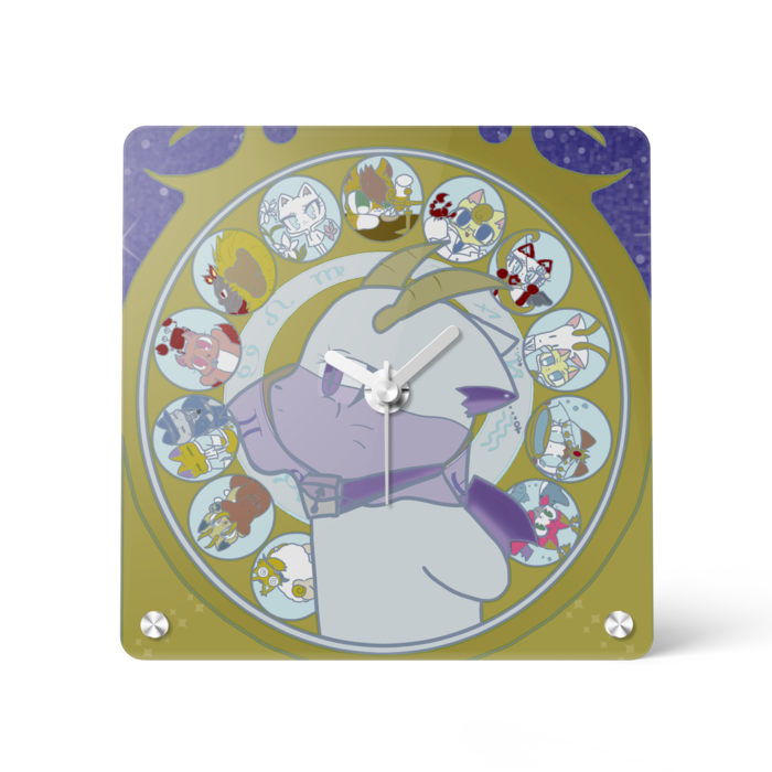 アクリル時計 - 150x150mm