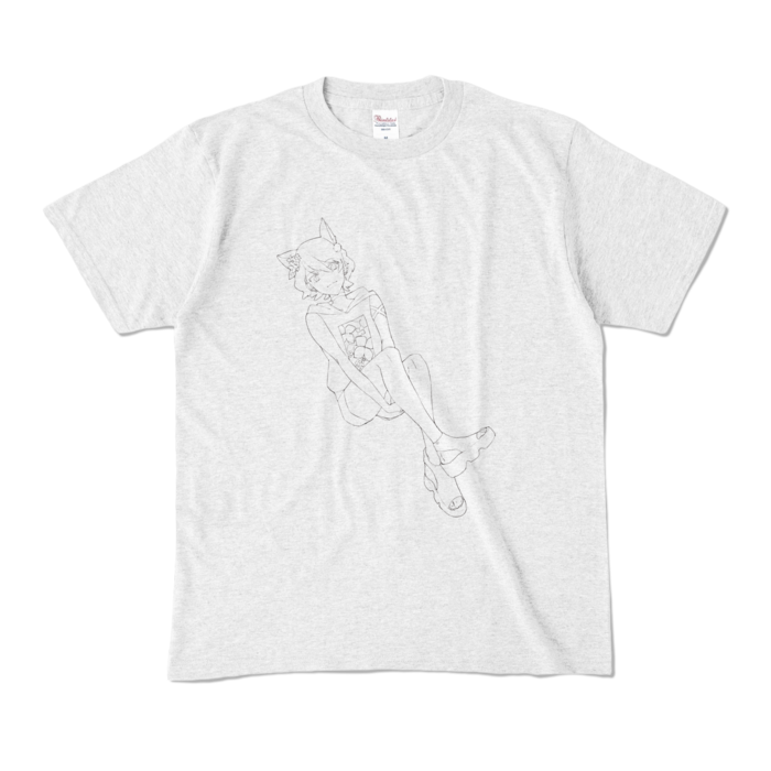 カラーTシャツ - M - アッシュ (淡色)