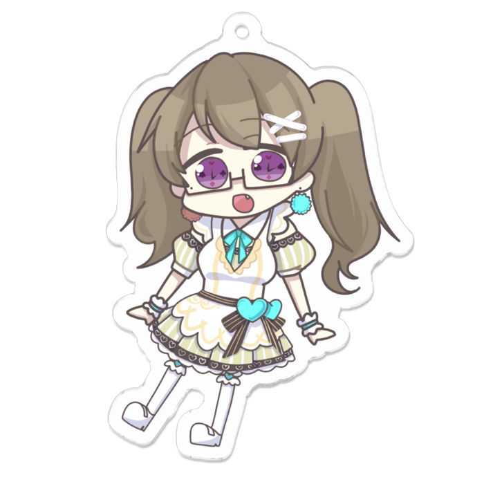 アクリルキーホルダー - 70 × 70 (mm)