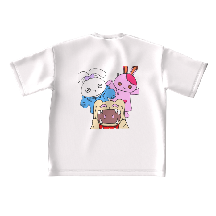 ビッグシルエットTシャツ - L - 背面