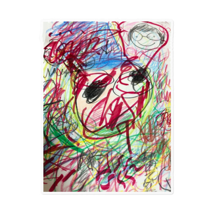 ステッカー - 160 x 160 (mm)