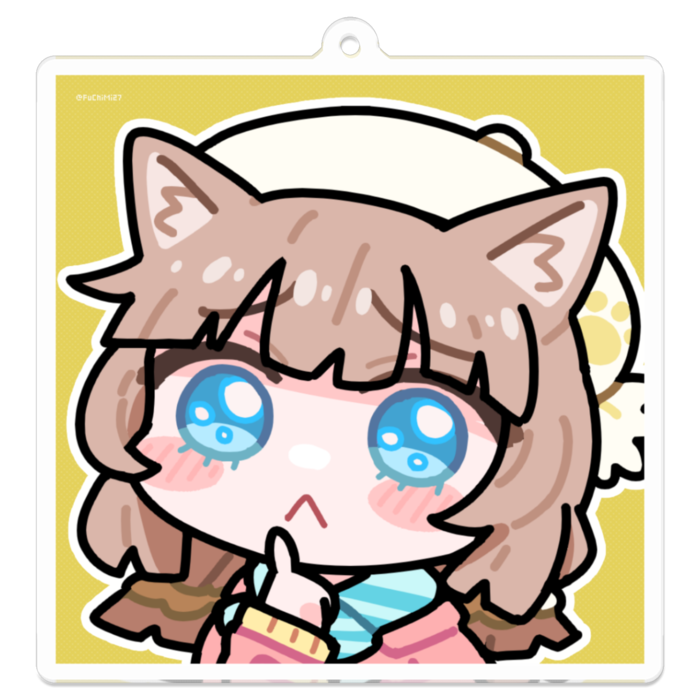 アクリルキーホルダー - 70 x 70 (mm)