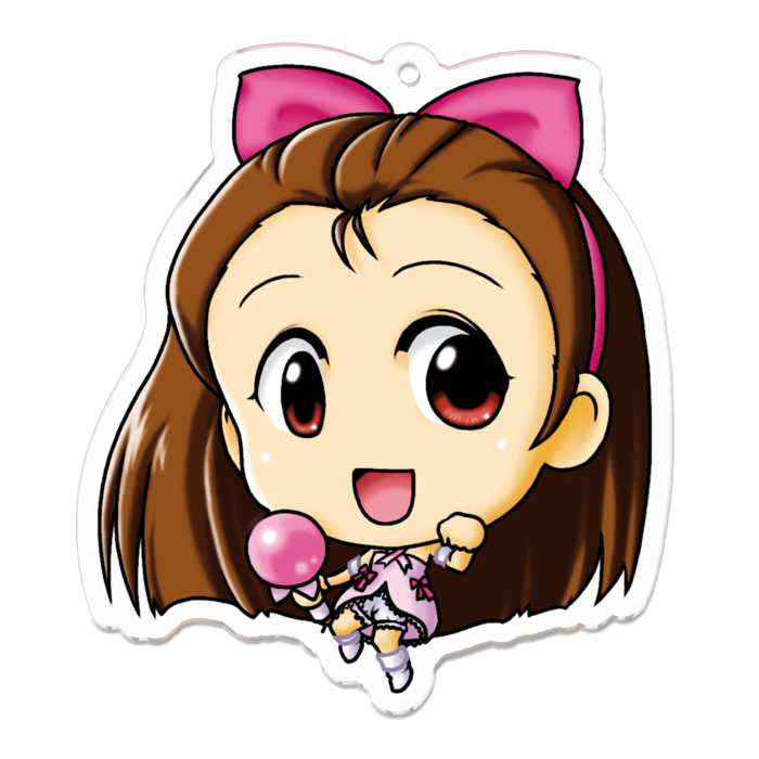 アクリルキーホルダー - 70 x 70 (mm)