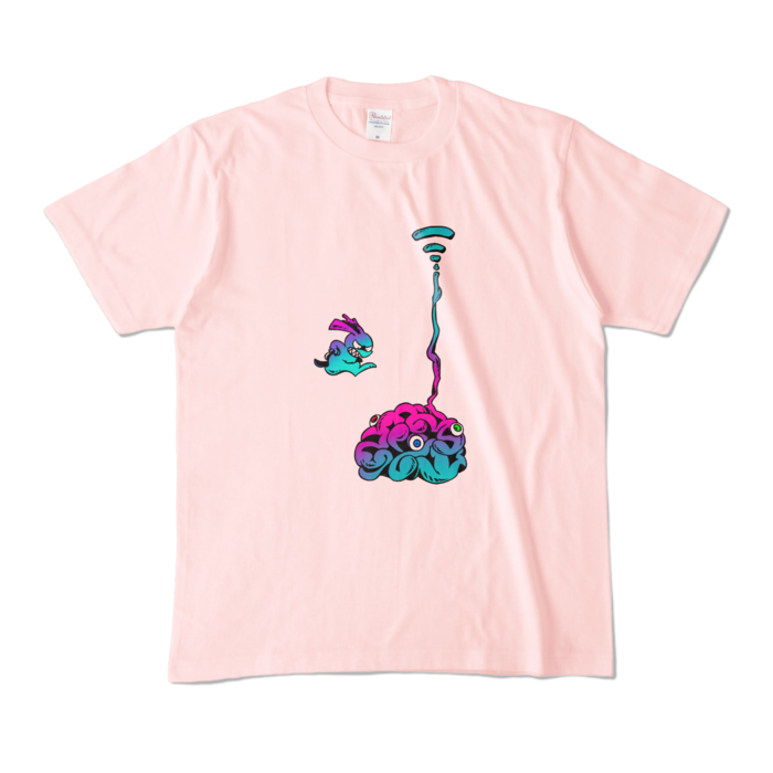 カラーTシャツ - M - ライトピンク (淡色)(2)