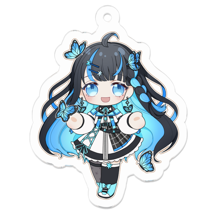 黒ゆきしの - 50 x 50 (mm)