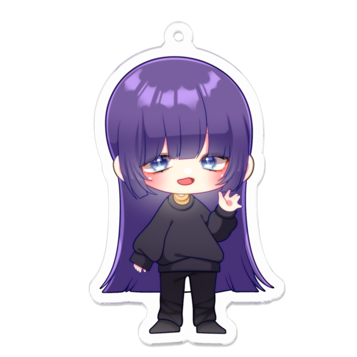 アクリルキーホルダー - 70 x 70 (mm)