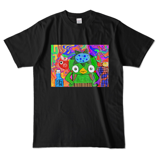 カラーTシャツ - L - ブラック (濃色)