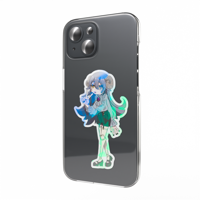 ホログラムスマホステッカー - 縦