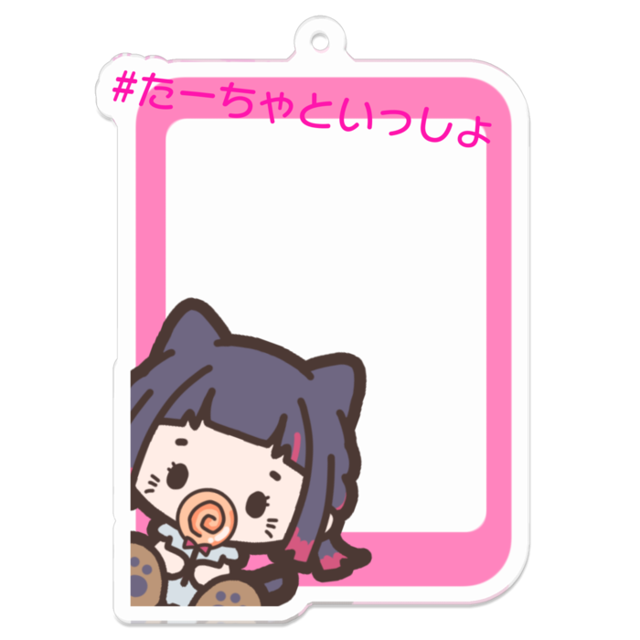 アクリルキーホルダー - 70 x 70 (mm)