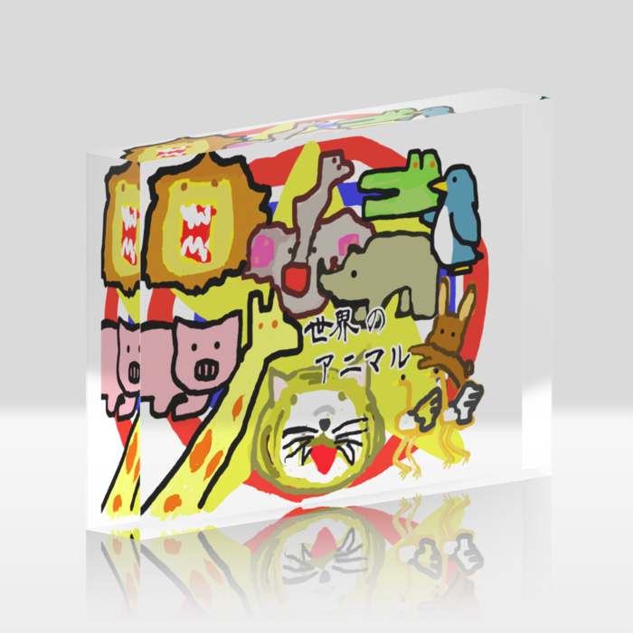 アクリルブロック - 148x100mm