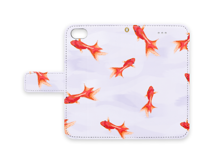 手帳型iPhoneケース - iPhone 7 / 8 / SE(第2・第3世代) - ストラップ穴 あり