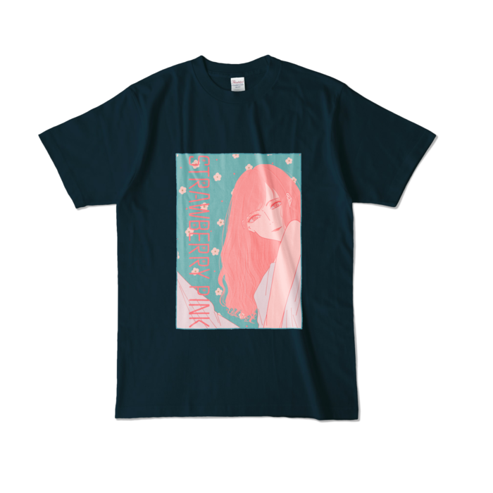 カラーTシャツ - L - ネイビー (濃色)