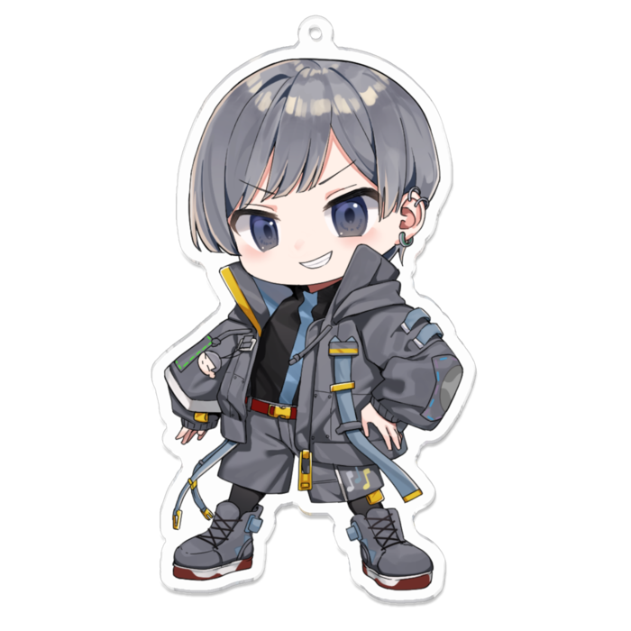 アクリルキーホルダー - 100 x 100 (mm)