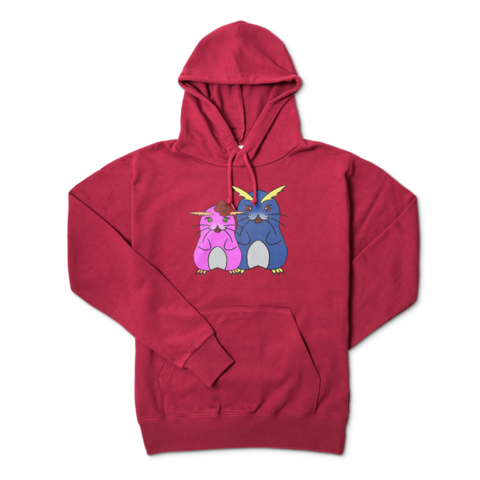 パーカー - L - バーガンディ