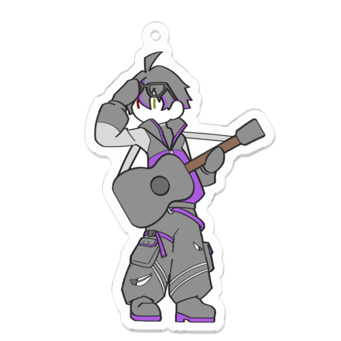 アクリルキーホルダー - 70 x 70 (mm)