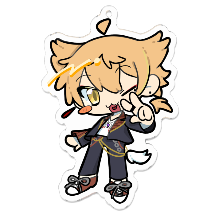 アクリルキーホルダー - 70 x 70 (mm)