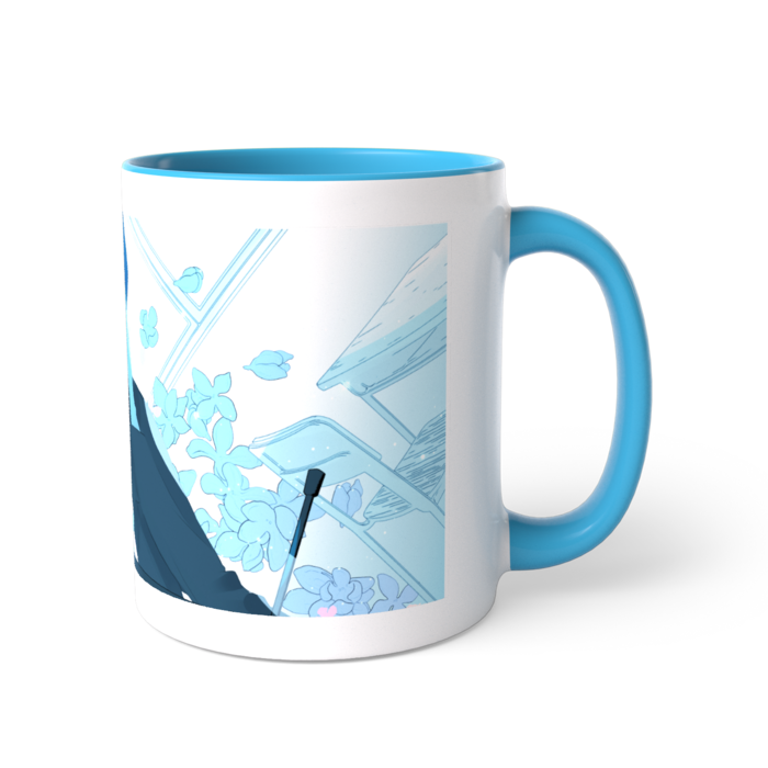 ツートンカラーマグカップ - 直径 8.2cm / 高さ 9.5cm