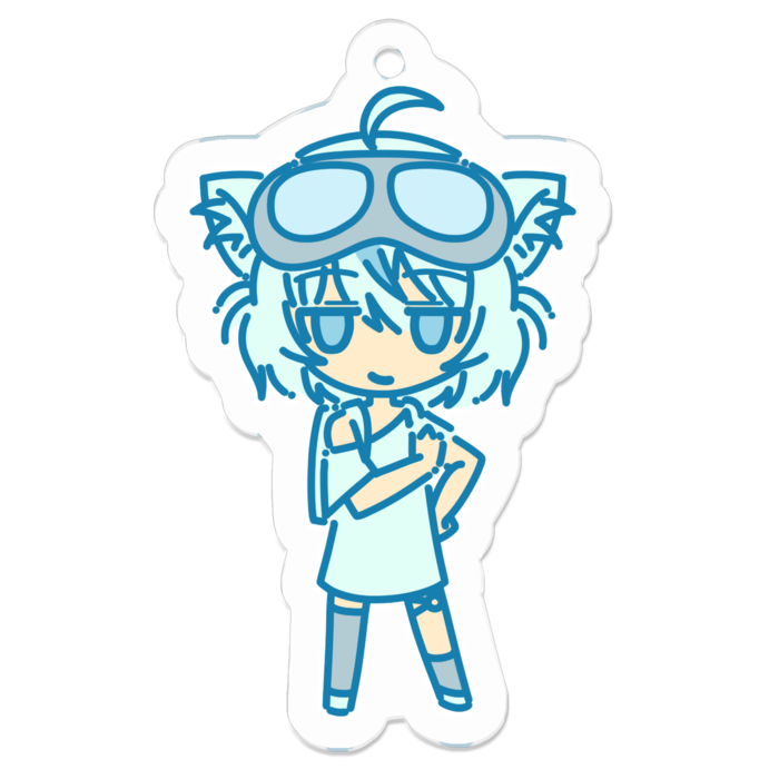 アクリルキーホルダー - W50 × 50mm 以内