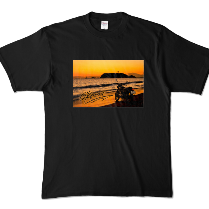 カラーTシャツ - XL - ブラック (濃色)