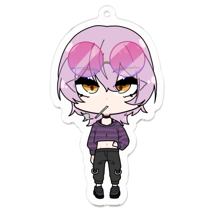 アクリルキーホルダー - 70 x 70 (mm)