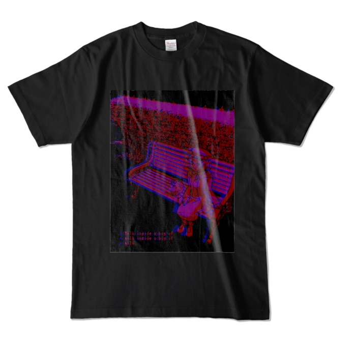 カラーTシャツ - L - ブラック (濃色)