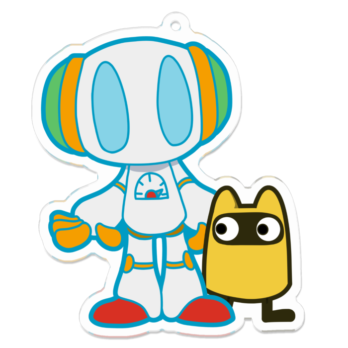 アクリルキーホルダー - 70 x 70 (mm)