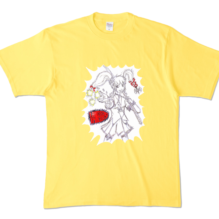 カラーTシャツ - XL - イエロー (濃色)